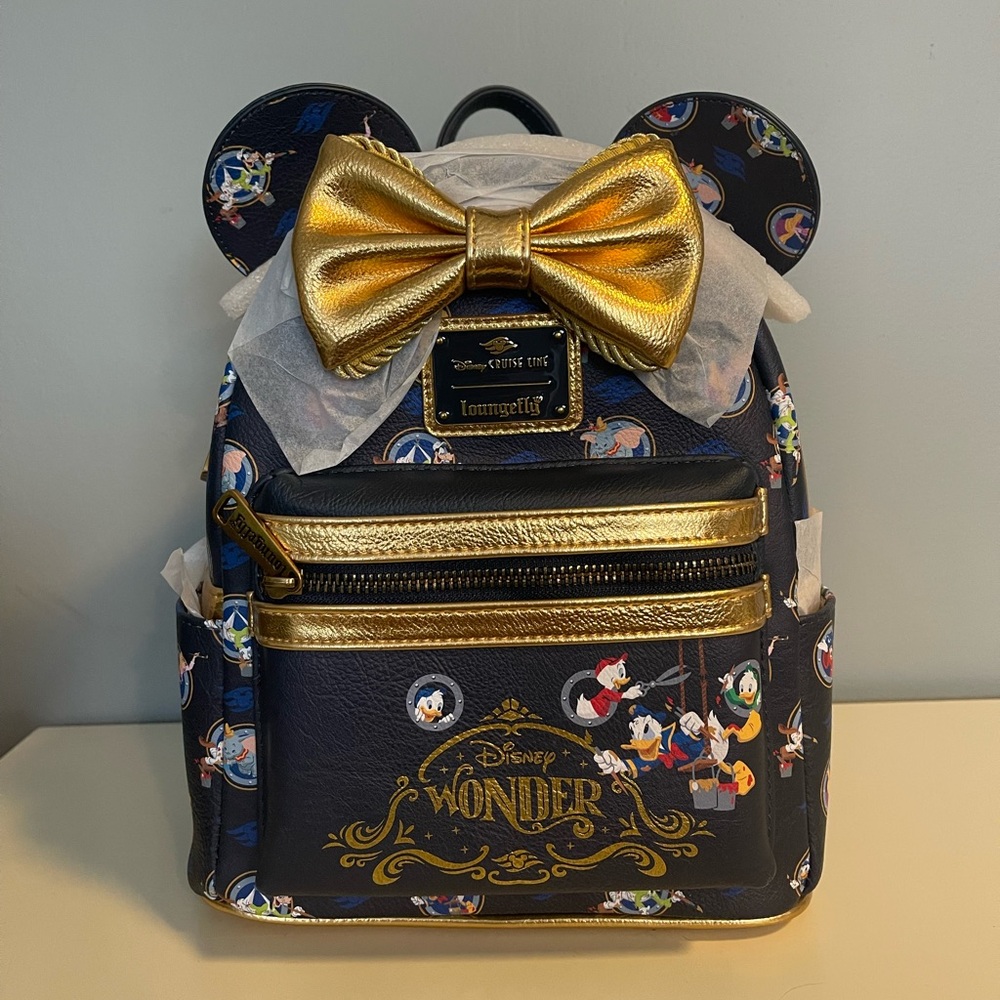 Disney Cruise Line Wonder Loungefly DCL Backpack NWT